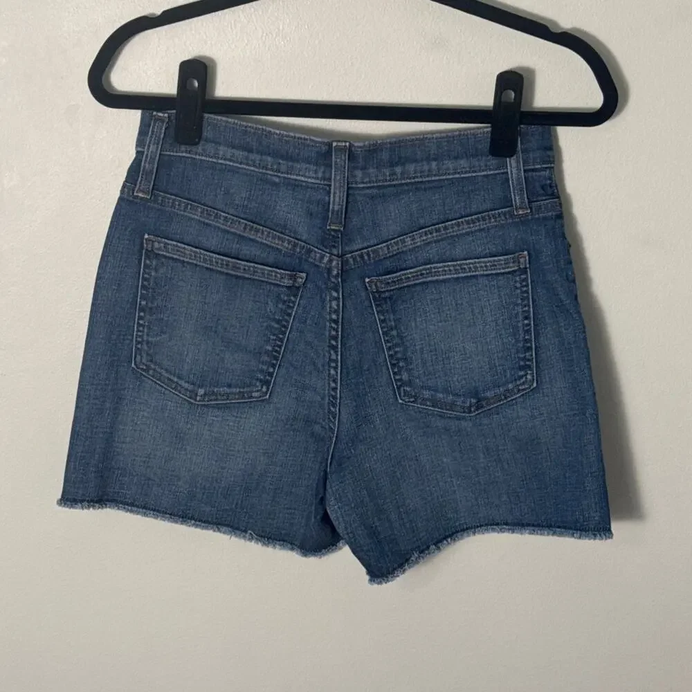 J. Crew Womens‎ High Rise Denim Shorts in Brixton Wash G0272 Size 26